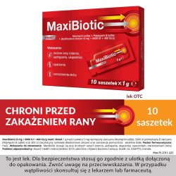 Maxibiotic maść 10 saszetek