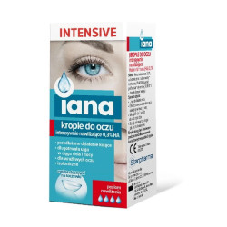 IANA Intensive, intensywnie nawilżające krople do oczu, 10ml