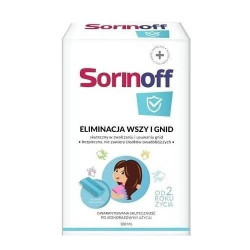 Sorinoff, płyn, eliminacja wszy i gnid, 100 ml