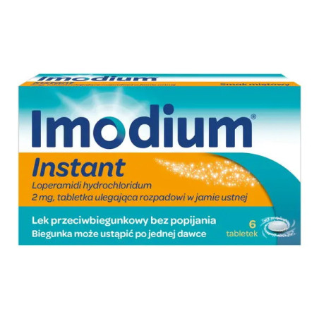 Imodium Instant 2 mg ,6 tabletek