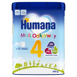 Humana 4 Mali Odkrywcy napój mleczny w proszku , 650 g