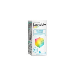 Lactobiv Baby krople probiotyk z prebiotykiem, 5 ml