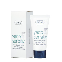 Ziaja Yego Sesitiv Nawilżający krem dla mężczyzn SPF10 50 ml
