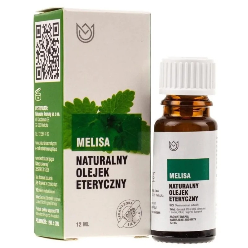 Naturalne Aromaty olejek eteryczny Melissa ,10 ml