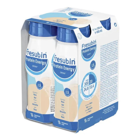 Fresubin Protein Energy Drink płyn o smaku orzechowym, 4 x 200 ml