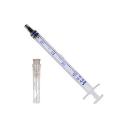 Strzykawka1 ml insulinówka, 1sztuka