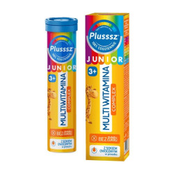 Plusssz Junior Multiwitamina Complex, 20 tabletek musujących