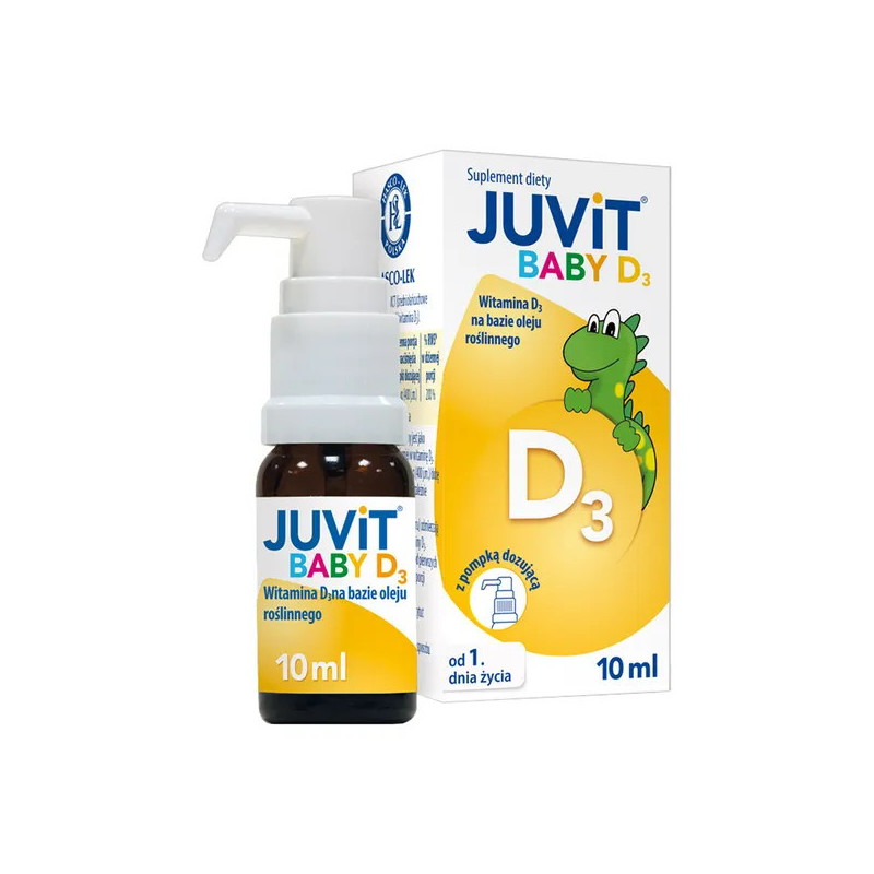 Juvit Baby D3 krople, 10 ml