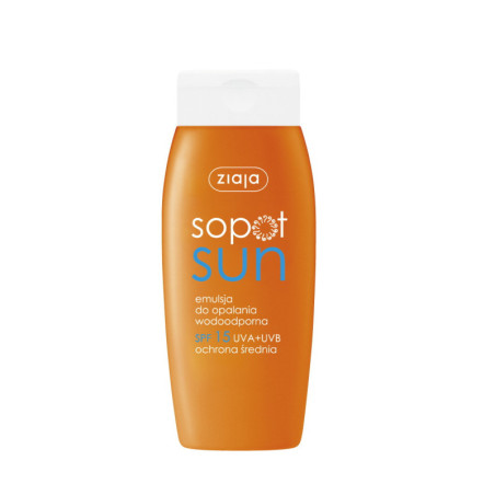 Ziaja Sopot Sun Emulsja do opalania wodoodporna SPF15 150 ml