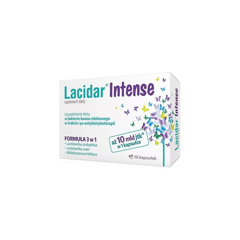 Lacidar Intense, 10 kapsułek