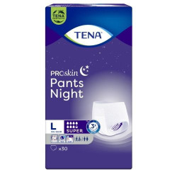 Tena Pants proskin majtki  super night L, 30sztuk
