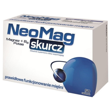 NeoMag Skurcz, 50 sztuk, tabletki