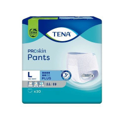 TENA Pants Proskin plus majtki chłonne L, 30 sztuk
