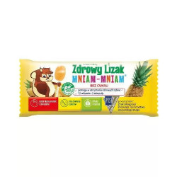 Zdrowy Lizak Mniam-Mniam ananas łezka, 1sztuka