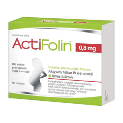 ActiFolin 0,8 mg, 90 tabletek powlekanych