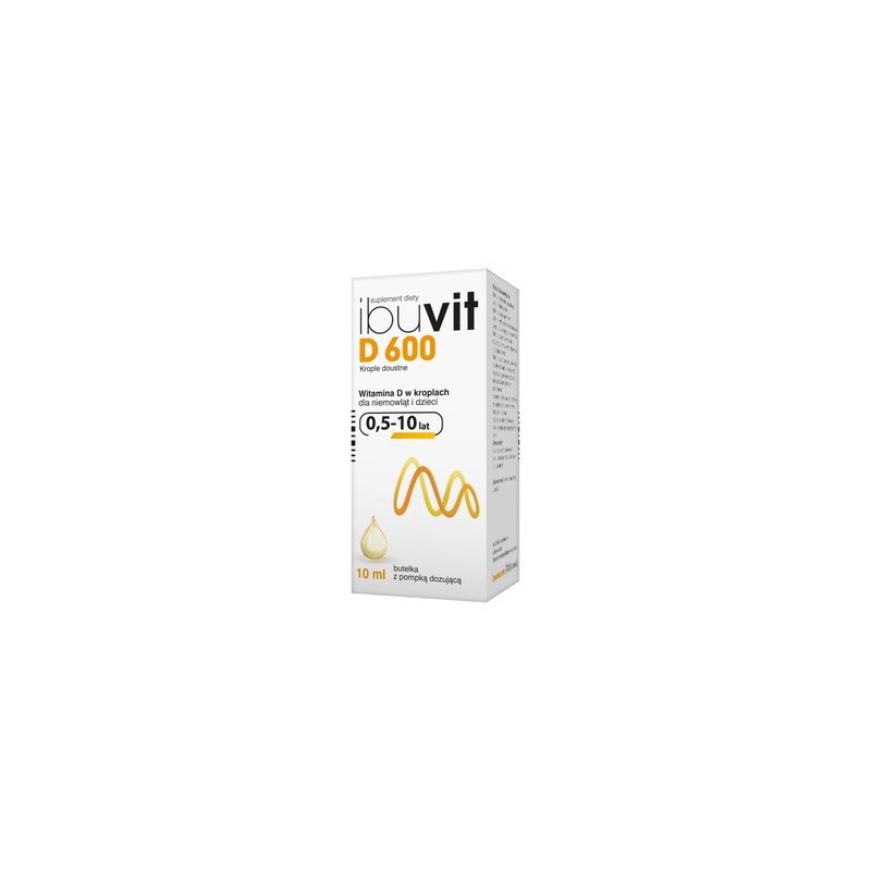 Ibuvit D 600 j.m., 10 ml, krople