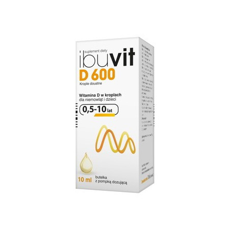 Ibuvit D 600 j.m., 10 ml, krople