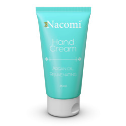 Nacomi Krem do rąk naturalny arganowy – odmłodzenie, 85 ml