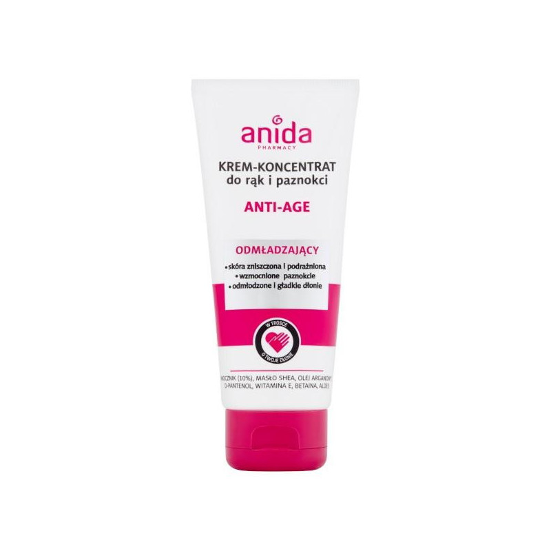Anida Anti-Age Krem-Koncentrat do rąk i paznokci, 100 ml