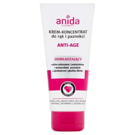 Anida Anti-Age Krem-Koncentrat do rąk i paznokci, 100 ml