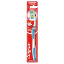 Colgate Clean Szczoteczka do zębów średnia, 1 sztuka