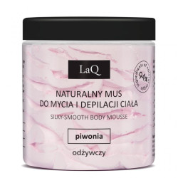Laq Mus do mycia i depilacji ciała piwonia, 100 g