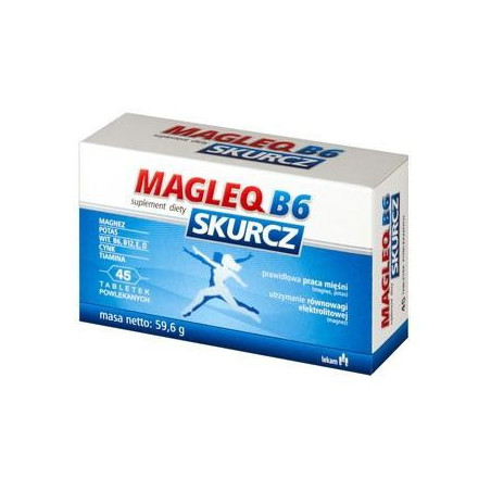 Magleq B6 Skurcz, 45 tabletek