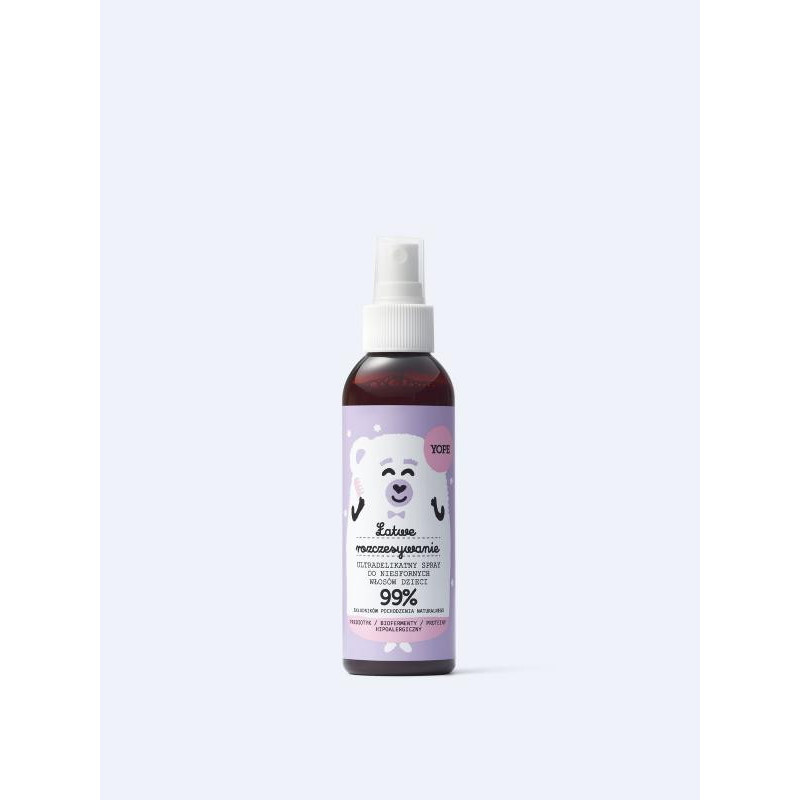YOPE Spray do włosów dla dzieci Ułatwiający rozczesywanie, 150 ml