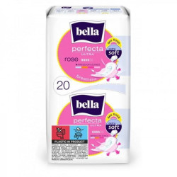 Bella Perfecta Ultra rose podpaski, 20 sztuk