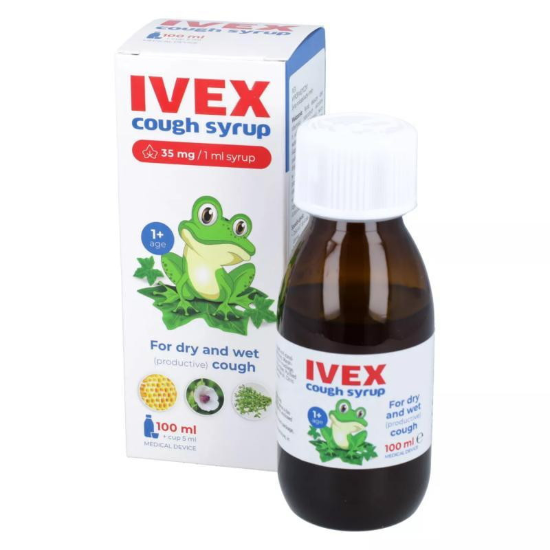 Ivex Syrop na kaszel suchy i mokry, 100ml