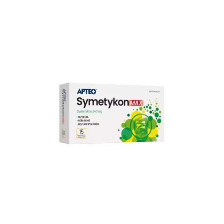 Symetykon Max 240mg, 15 kapsułek