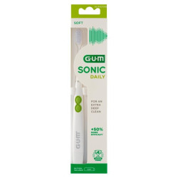 Sunstar Gum Szczoteczka soniczna Sonic Daily biała, 1 sztuka