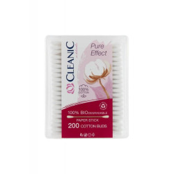 CLEANIC Patyczki higieniczne, 200 sztuk