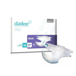 Pieluchy Dailee Slip Premium Maxi rozmiar M, 30 sztuk