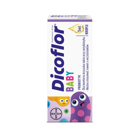 Dicoflor baby, krople 5 ml