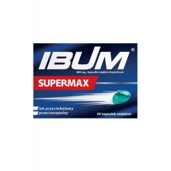 Ibum Supermax 600 mg, 20 kapsułek miękkich