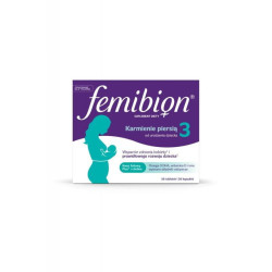 Femibion 3 karmienie piersią, 56 tabletek powlekanych + 56 kapsułki miękkie