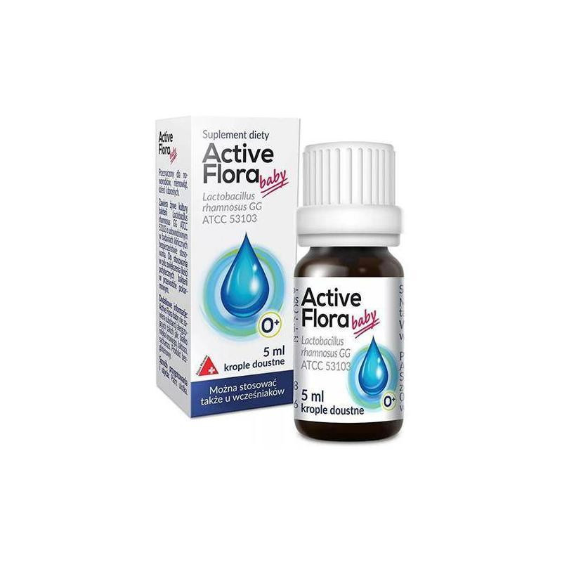 Active Flora Baby+ krople, 5 ml
