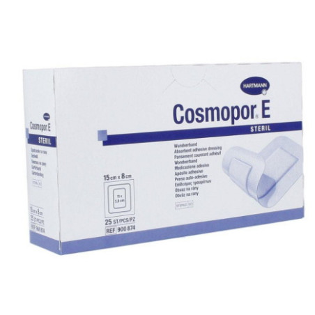 Opatr.jał. COSMOPOR E 15 x 8 cm,  25 sztuk