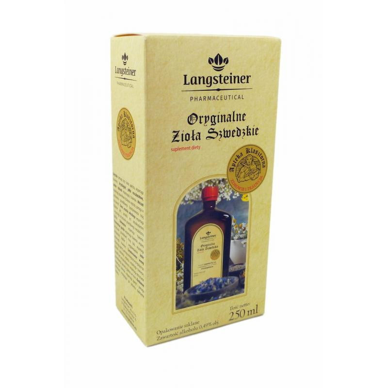 Bitter Oryginalne Zioła Szwedzkie płyn, 250 ml