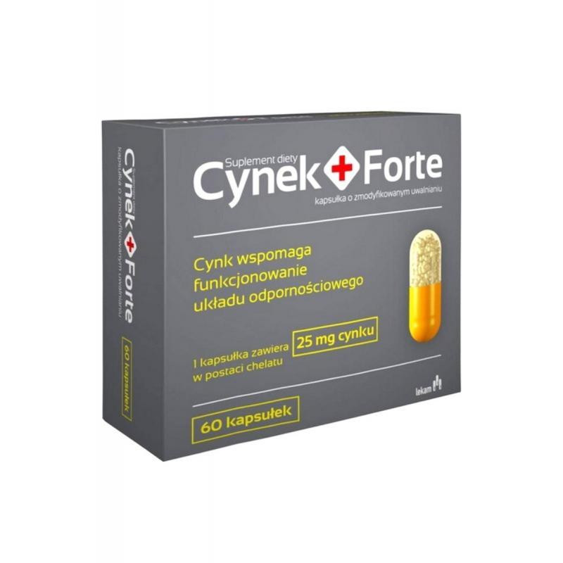 Cynek + Forte, 60 kapsułek twardych