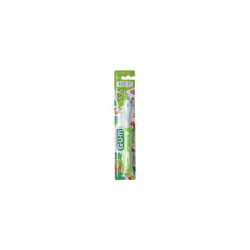 Gum Sunstar Monster Kids Miękka szczoteczka do mycia zębów dla dzieci w wieku 3-6 lat, 1 sztuka