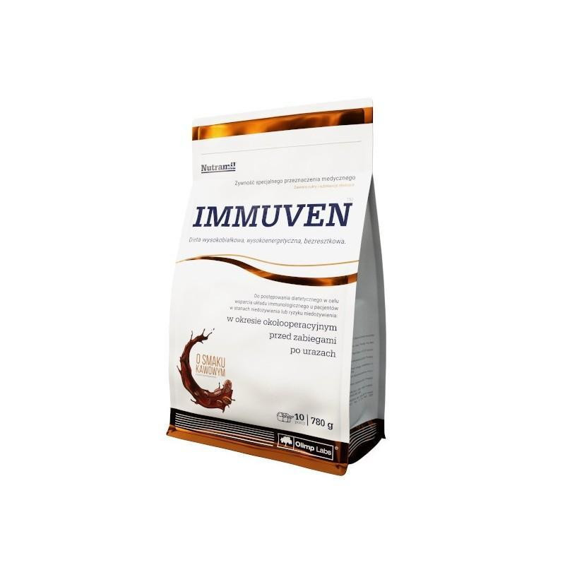 Immuven proszek o smaku kawowym, 780 g