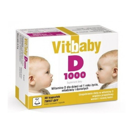 Vitbaby D 1000j, 30 kapsułek