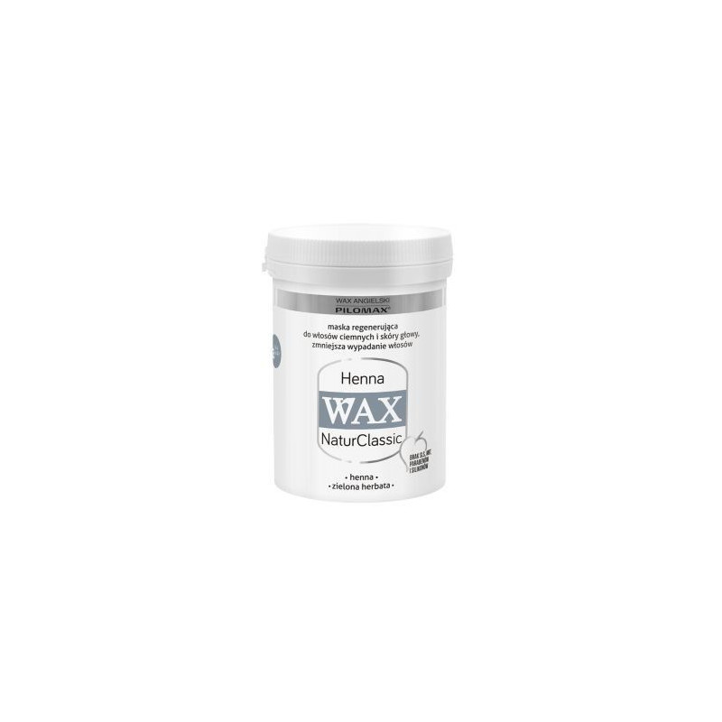 Wax Henna, włosy ciemne, maska 480 ml