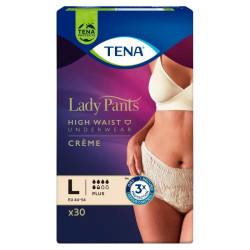 Majtki chłonne Tena Lady Pants Plus Creme rozmiar L, 30 sztuk