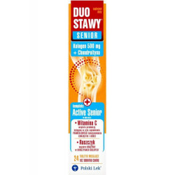 Duo Stawy Senior, 24 tabletki musujące