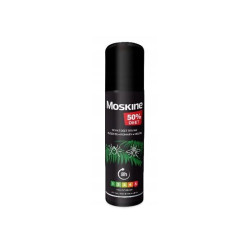 MOSKINE Płyn na komary, kleszcze, meszki DEET 50%, 80 ml