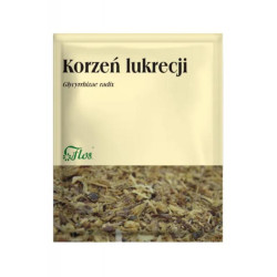 Flos Korzeń Lukrecji, zioła do zaparzenia, 50 g