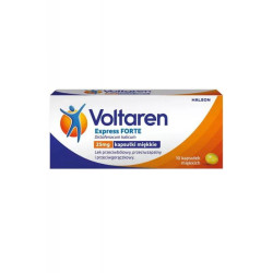 Voltaren Express Forte 25 mg, 10 kapsułek